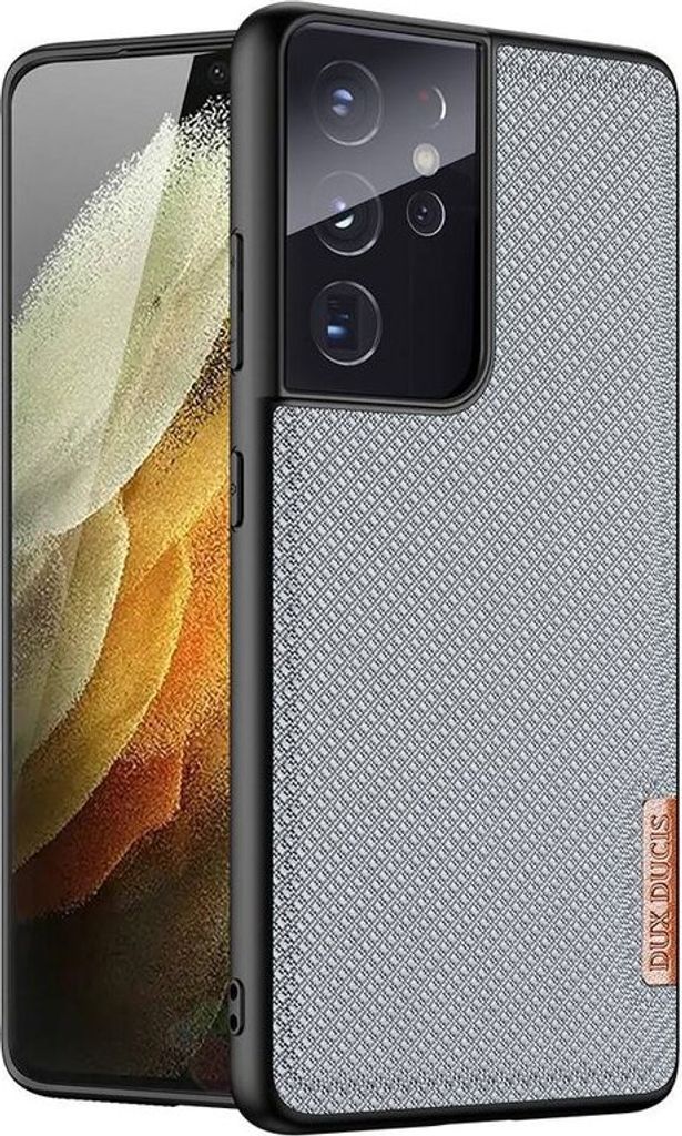Dux Ducis Fino Back Cover Case Hülle Schutz Handyhülle kompatibel mit Samsung Galaxy S21 (G991F) Kristallblau