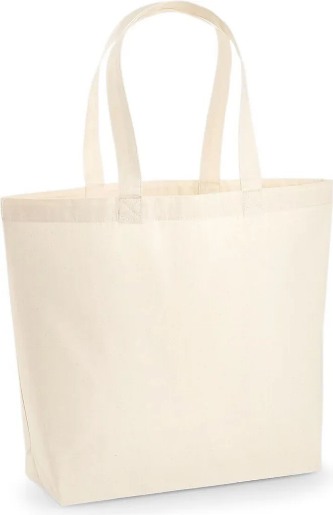 Ingrosso Borse Cotone Westford Mill BC4051 - Maxi Shopper 200gsm Naturale