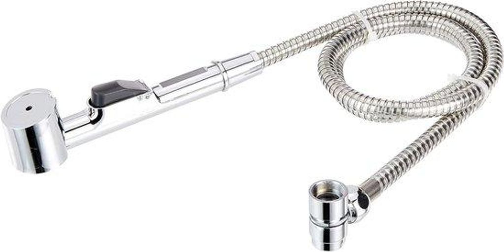 Handdouche-Set für den Außenbereich - tragbar mit Wandhalterung - einfach zu installieren - 1 Stück