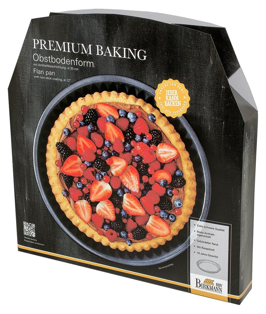 BIRKMANN Obstbodenform, Ø 30 cm x H 4,5 cm, Produktbild 