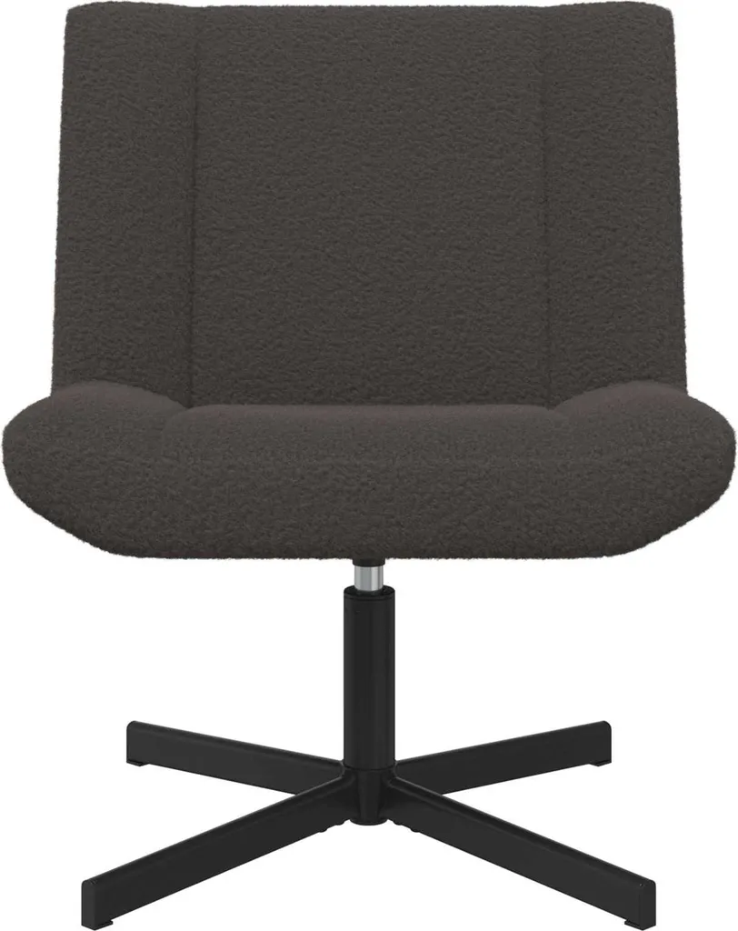 Sedia Girevole Grigio Scuro vidaXL 63x75x76 cm - Vero Affare Casa