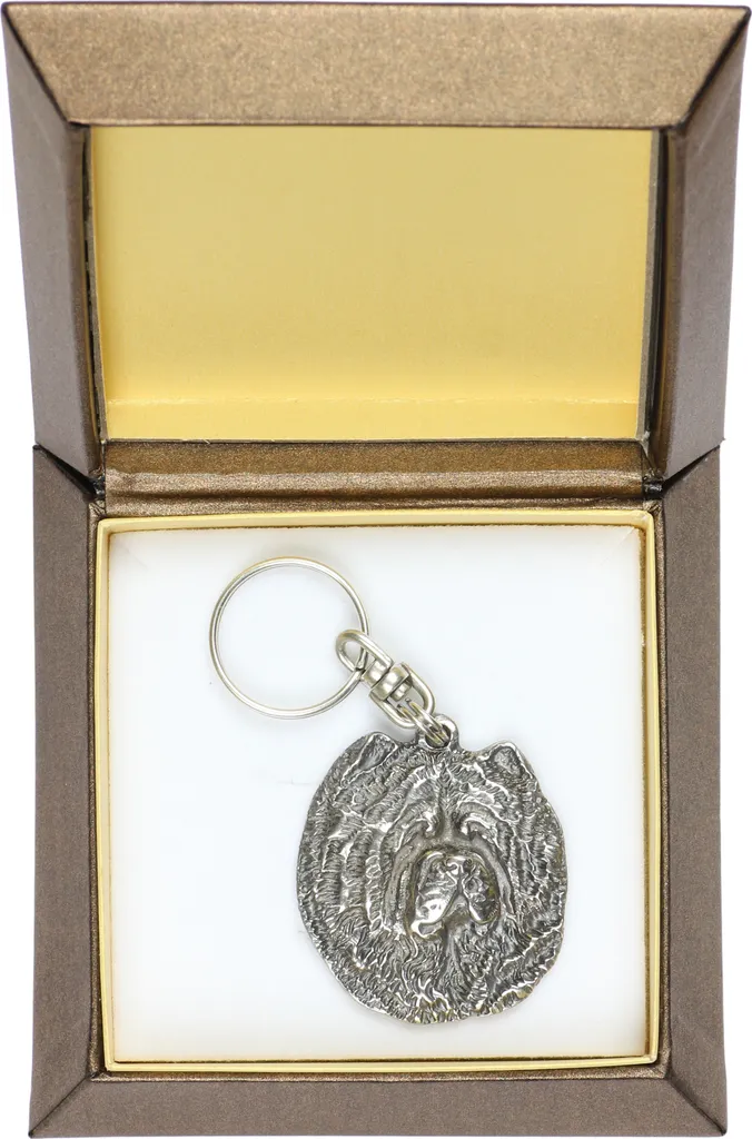 Gioiello da Borsa Chow Chow Art-Dog | Ciondolo Argentato Collezione