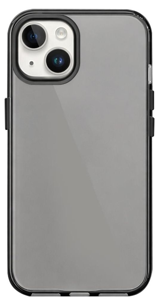 Rhinoshield, Stoßfeste JellyTint Hülle für Apple iPhone 13 / 14, Transparentes Schwarz