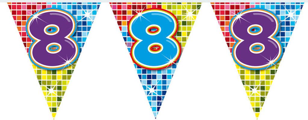 Mini blocchi di bandiera 8 anni, 6 metri. Immagine del prodotto 