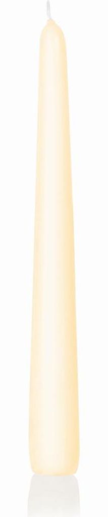 INNA-GLAS Stabkerze PALINA, champagner, 25cm, Ø2,5cm, 8h - Germany - Spitzkerze