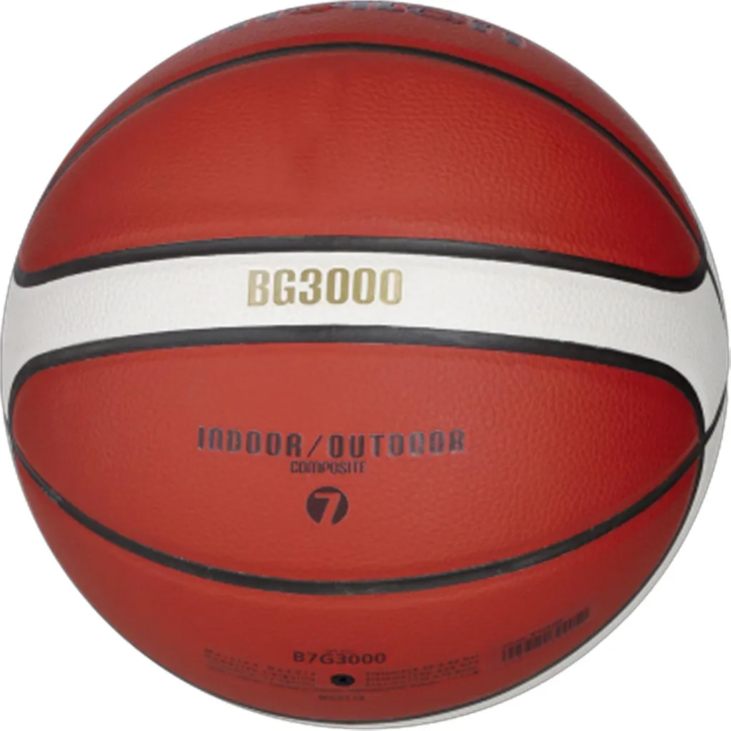 Ballon de basket Molten B5G3000 Taille 5 pour entraînement en intérieur