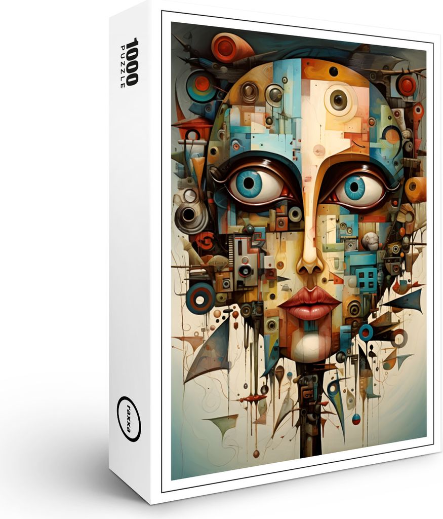 raxxa Premium-Puzzle "Whimsical Divisionism 4", 1000 Teile