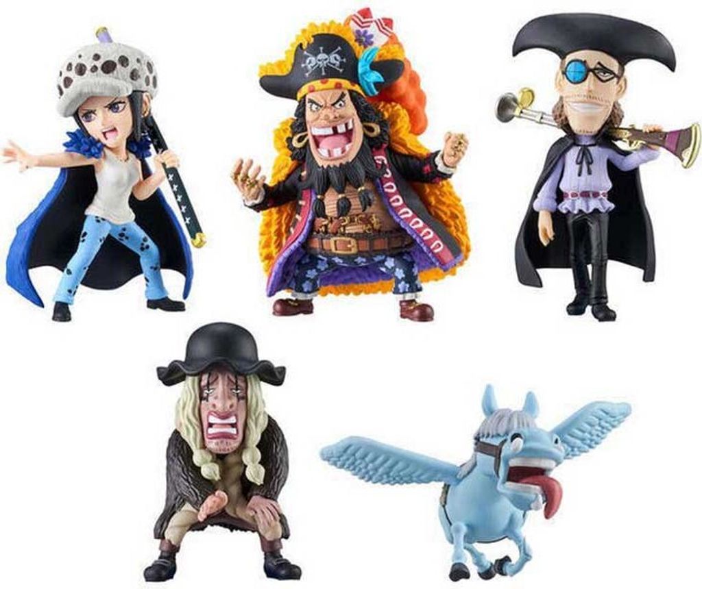 Banpresto Word Collectable Pirates Trafalgar Vs Blackbeard One One Piece-figur Mehrfarbig Mehrfarbig One Size