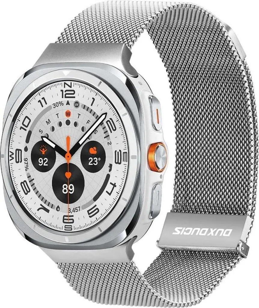 Offerta Cinturino Dux Ducis Milanese 47mm Argento Acciaio