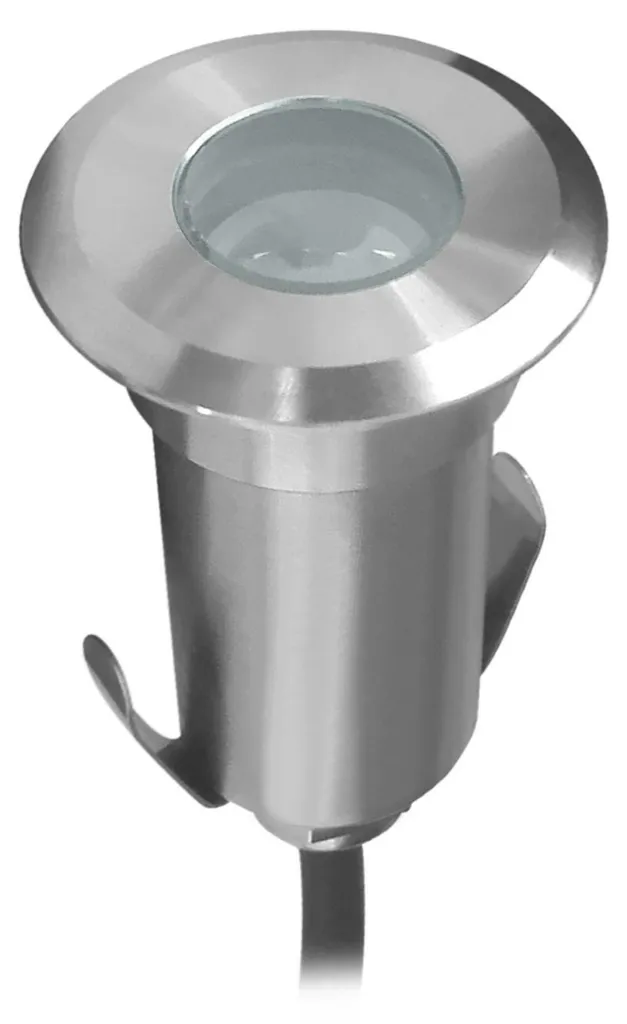 Luminaire de sol robuste 500kg PAVI LED 1W IP65 faisceau étroit 15d