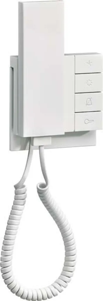 Combiné interphone intérieur brillant REK241Y avec finition polaire