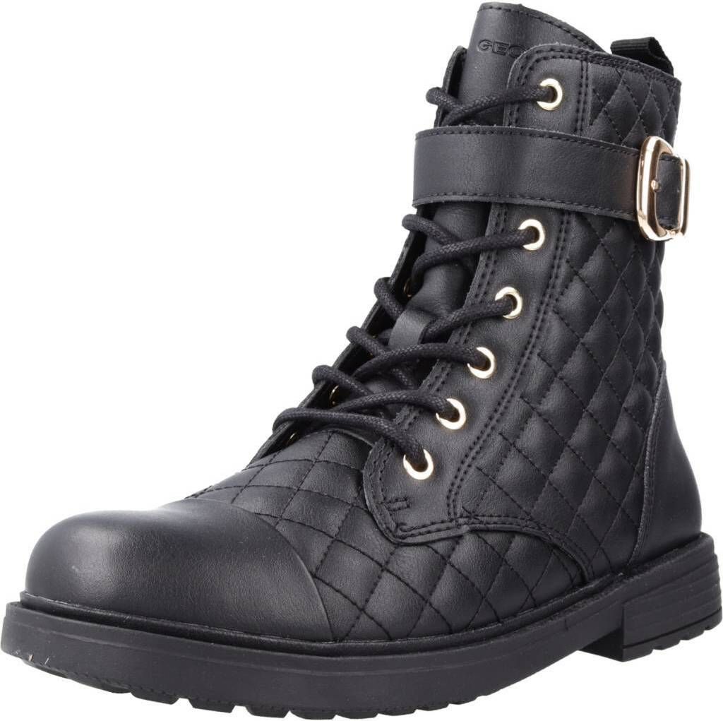 GEOX J ECLAIR G. Kinder Sneaker für Jungen und Mädchen in der Farbe Schwarz