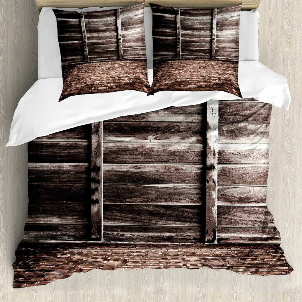 Copripiumino 155x220 Rustico ABAKUHAUS - Ipoallergenico e Pratico