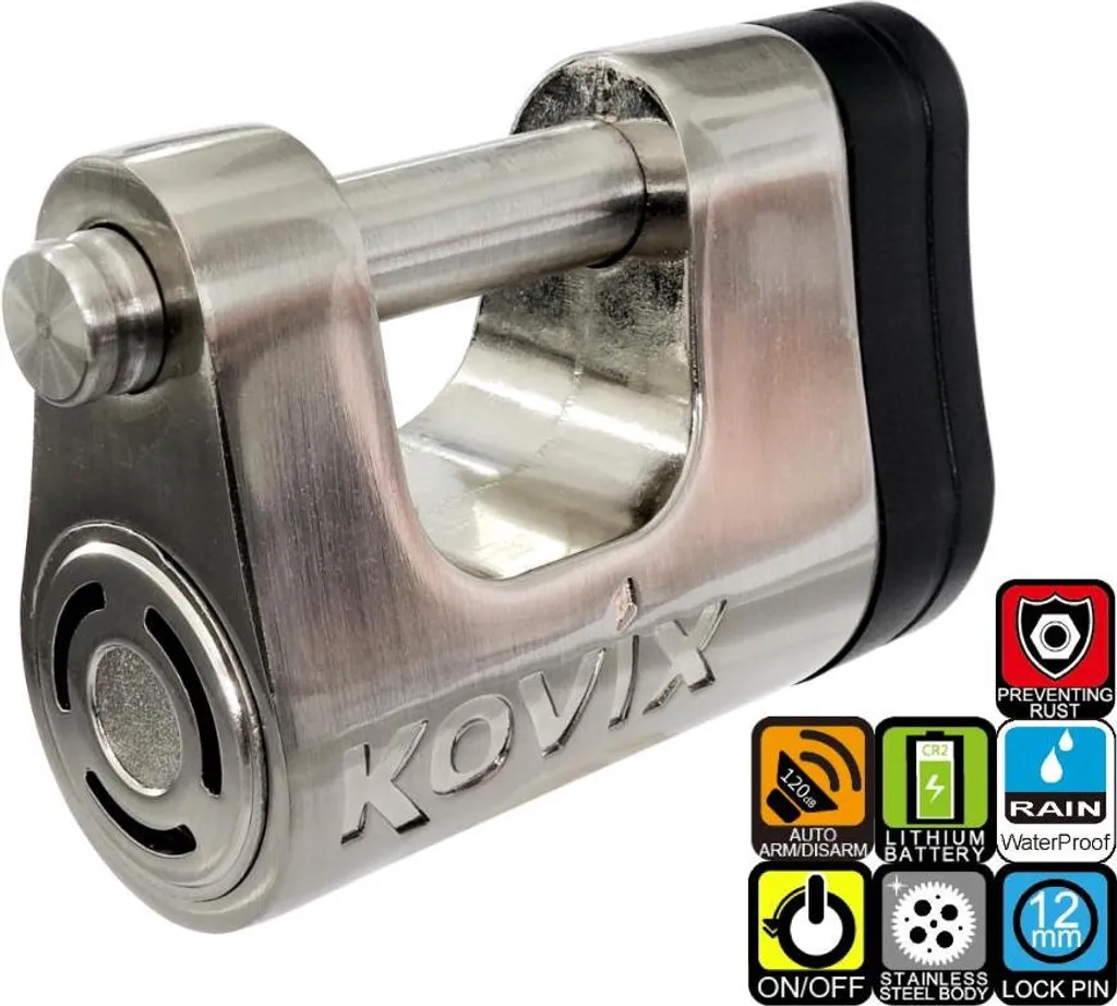 Cadenas de sécurité Kovix KBL-12 idéal pour protéger votre remorque