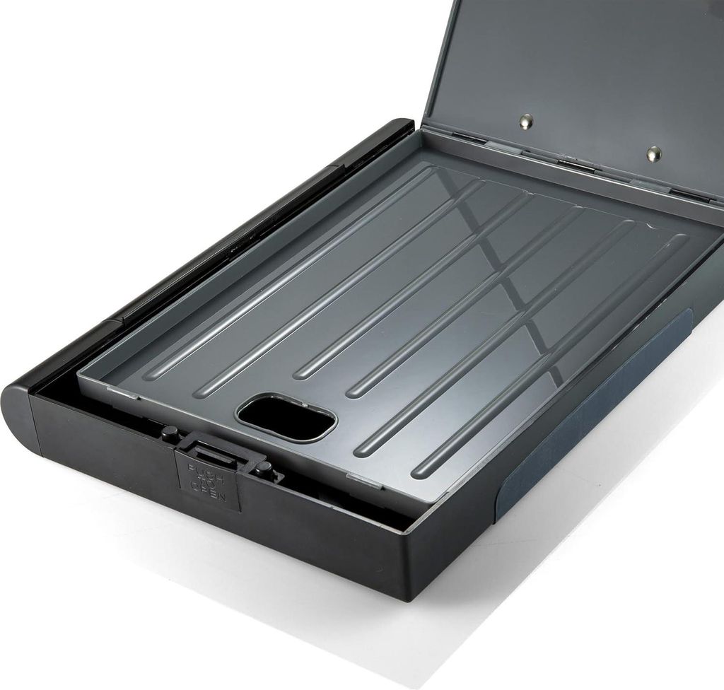 Klemmbrett mit 2 Aufbewahrungsfächern - A4-Format - Büro in der Tasche