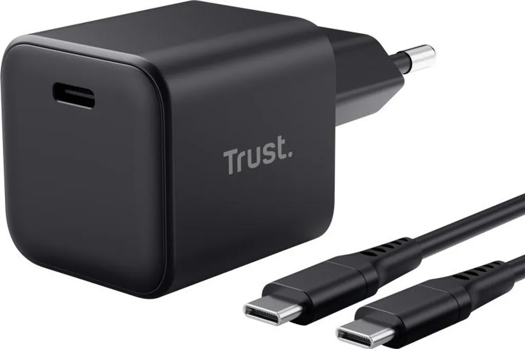 Trust Maxo 65W Chargeur USB-C Ultra Rapide pour PC Portable et Smartphone