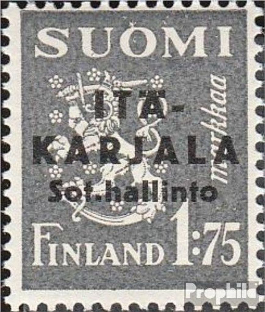 Briefmarken Finnische Bes. Ostkarelien 1941 Mi 2I Produktbild 