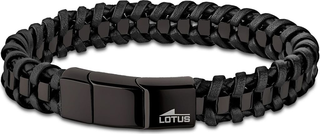 Lotus Style LS2094-2/1 Herren-Armband – Edelstahl – Schwarz Produktbild 