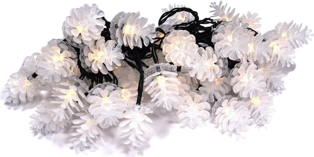 RETLUX RXL 371 Vianočná reťaz v tvare šišky, 80 LED teplá Obrázok produktu 