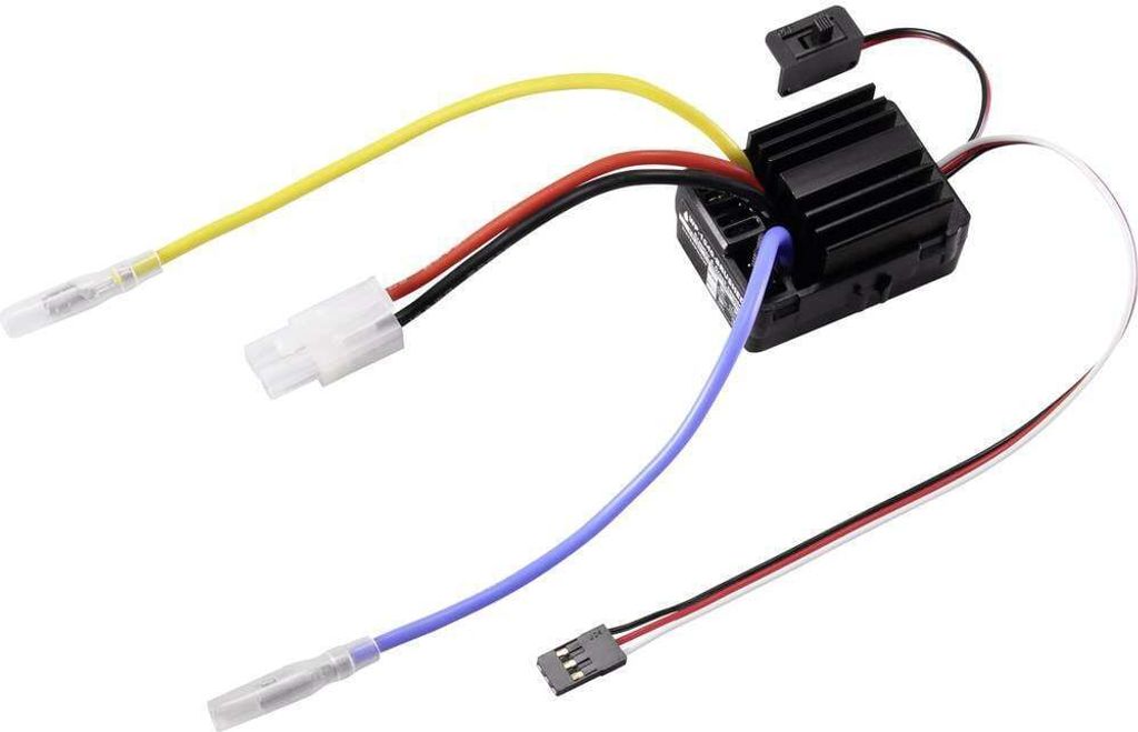 Reely WP-1040 Automodell Brushed Fahrtregler Belastbarkeit (max. A): 180 A Motorlimit (Turns) num: 12
