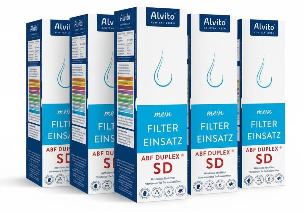 4x Alvito ABF Duplex SD Filterpatrone mit Hohlfasermembran Produktbild 