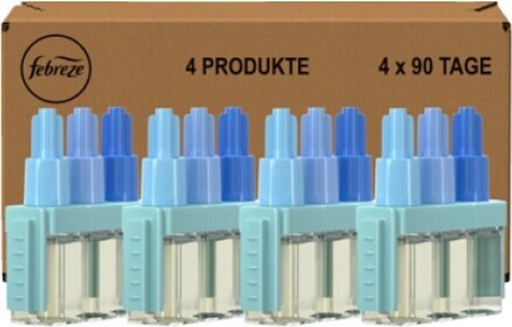 Febreze 3Volution Duftstecker 4er Nachfüller Reine Frische Ecom