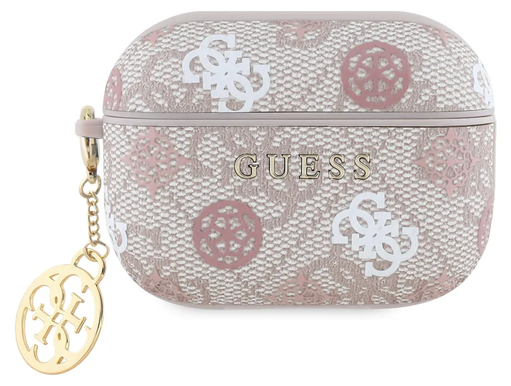 Guess Custodia Airpods Custodia Airpods - Peony on 4G - Rosa - Custodia Airpods Pro 2