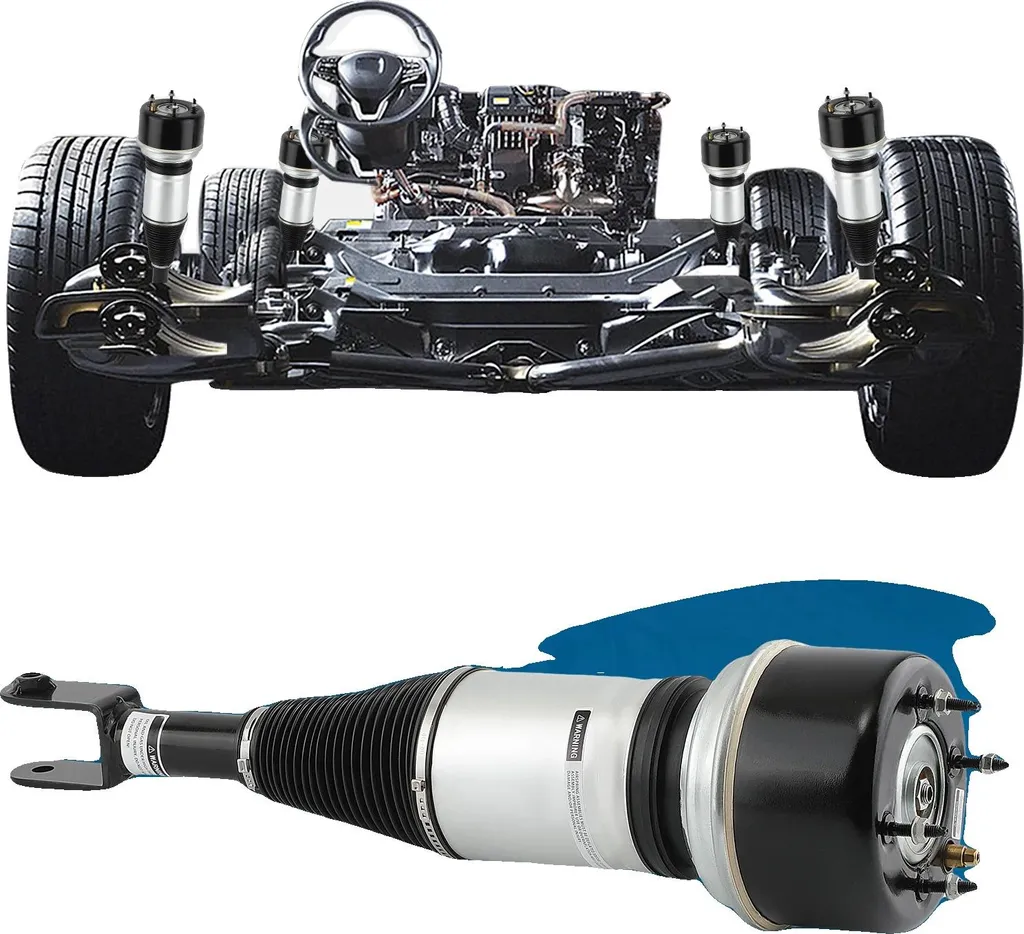 Amortisseur pneumatique 33 cm avec piston de 90mm pour confort de route
