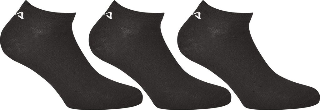 Fila Sneaker Confezione da 3 calzini neri Neri 35-38 Immagine del prodotto 