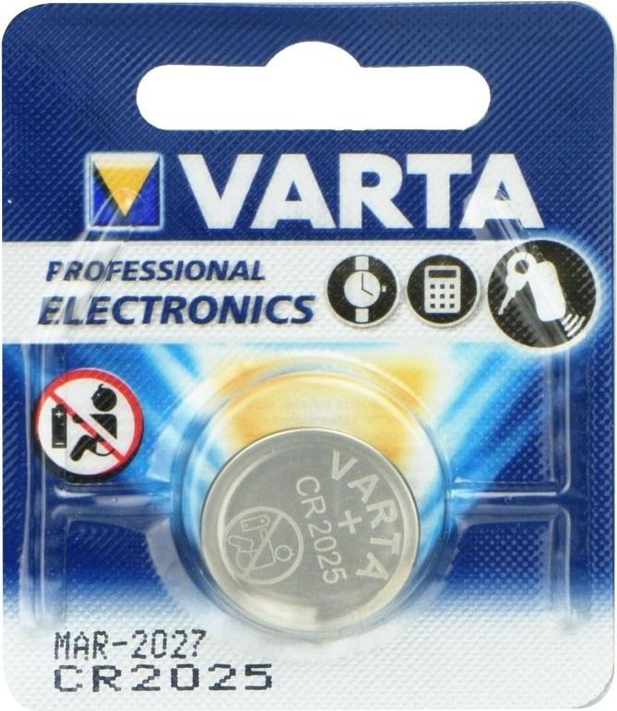 Varta -CR2025, Batéria na jedno použitie, CR2025, Lítium, 3 Obrázok produktu 