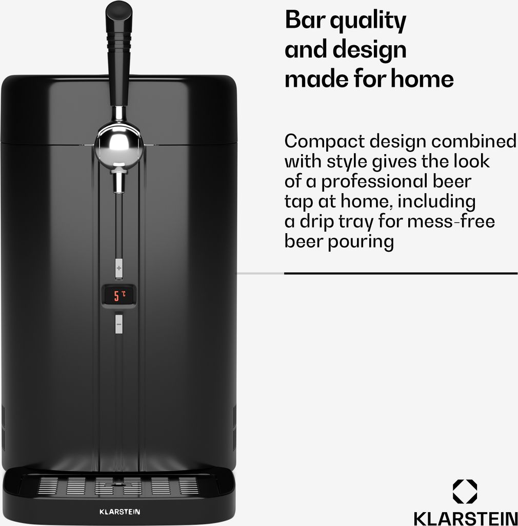 KlarsteinFrostBrew nalewak do piwa, system ciśnieniowy CO2, Zdjęcie produktu 