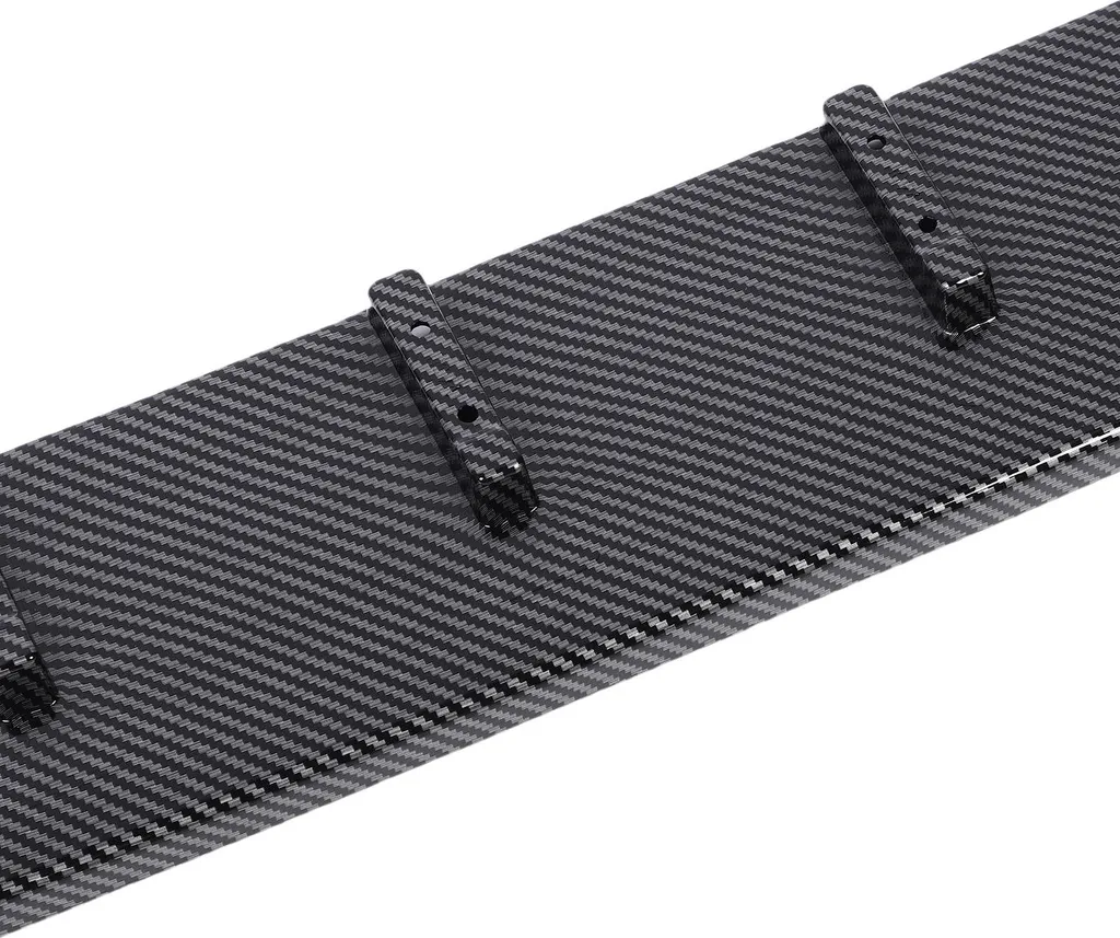 Diffuseur avant 3 sections style fibre de carbone pour 6C 2015 à 2018