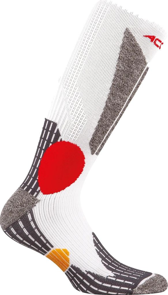 ACCAPI Skating Socken Senior, Größe: 45-47, Regular, Regular, Weiß