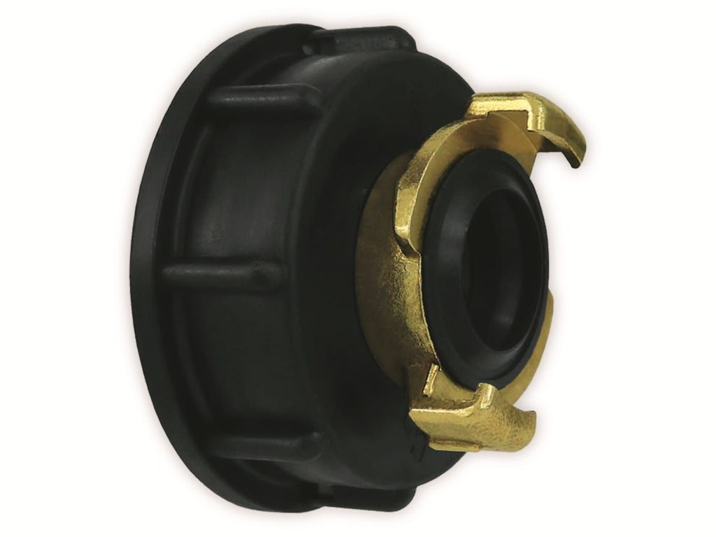 IBC Adapter Schnellkupplung 3/4" System Klauenkupplung Messing 42 mm
