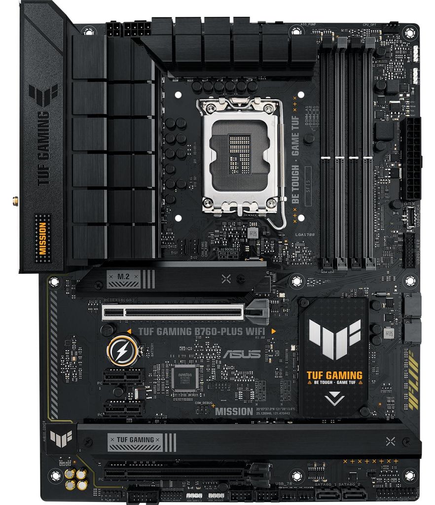 ASUS TUF Gaming B760-Plus WIFI Intel B760 LGA 1700 ATX Produktbild 
