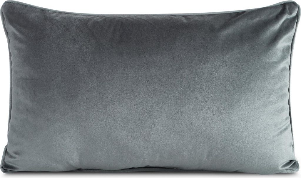 EUROFIRANY | Kissen - 30 x 50 cm - graphitgraues Sofakissen Produktbild 