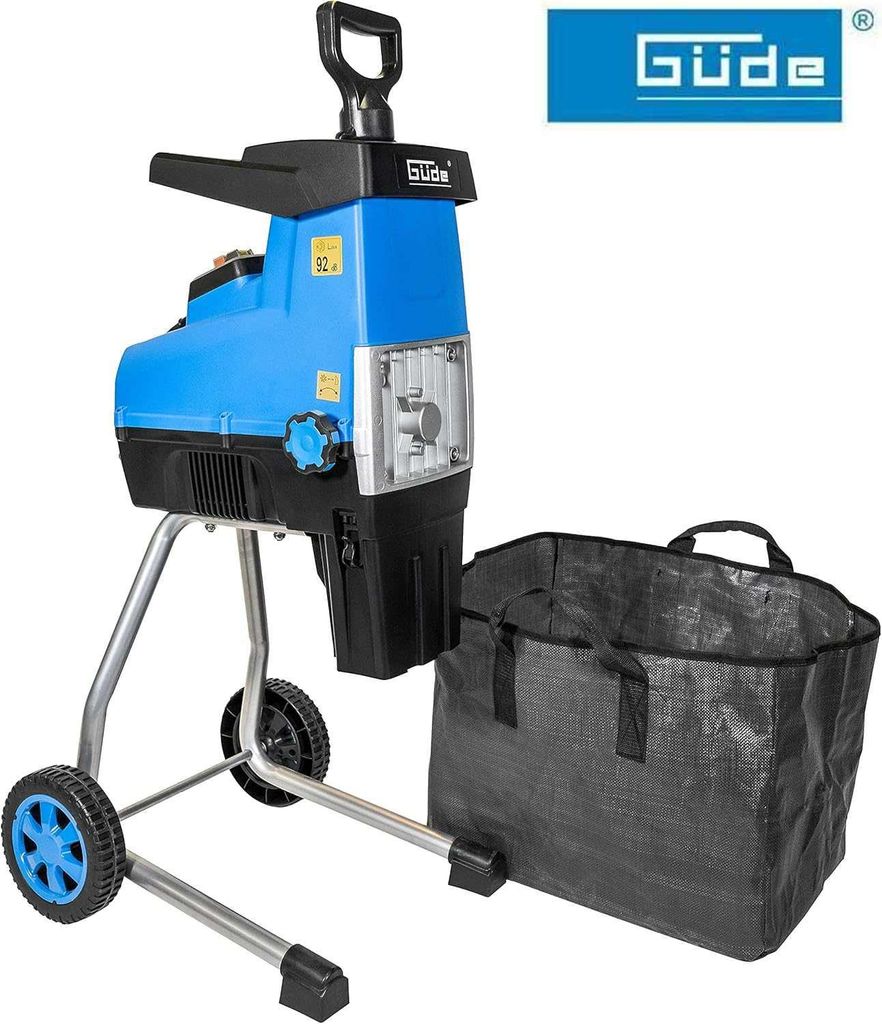 Güde Walzen Güde Gartenhäcksler GH 2801 SILENT 2800 W,Astdicke 45 mm