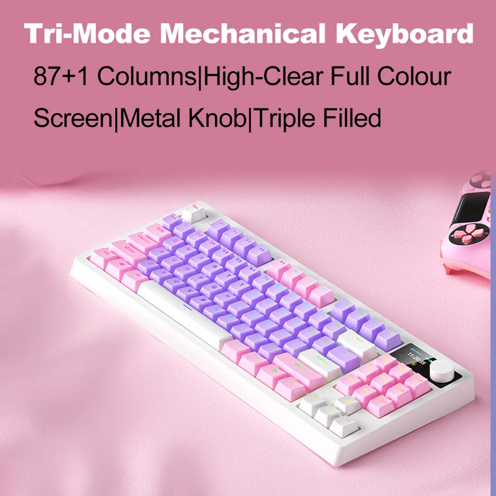 Clavier mécanique sans latence avec switchs interchangeables YK830 - 13