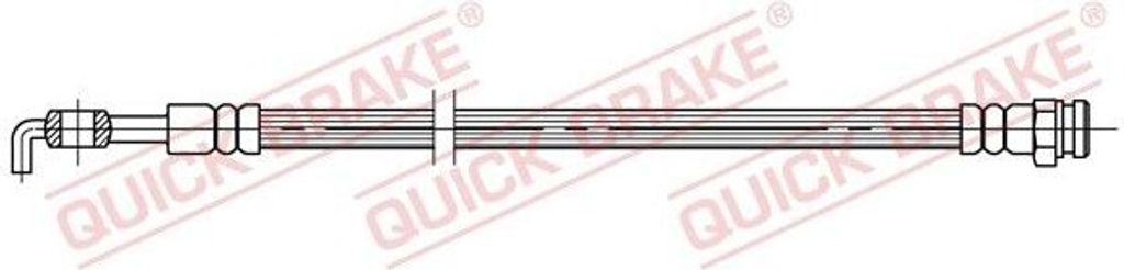 QUICK BRAKE 50.082 Bremsschlauch für MAZDA 6 Station Wagon (GY) 6 (GG) 6 Hatchback (GG)