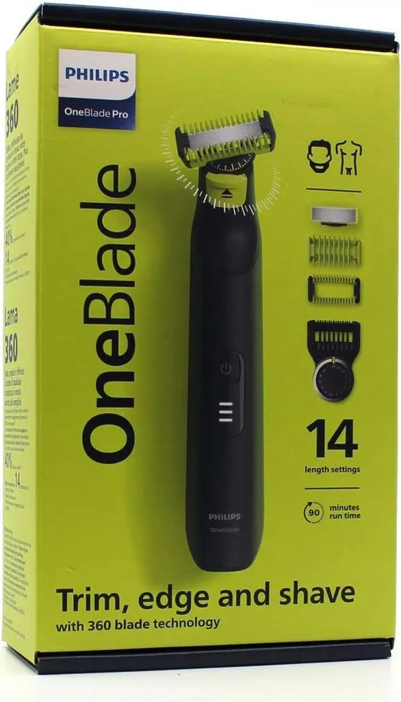Tondeuse Philips visage étanche avec lame double sens et haute précision - 28