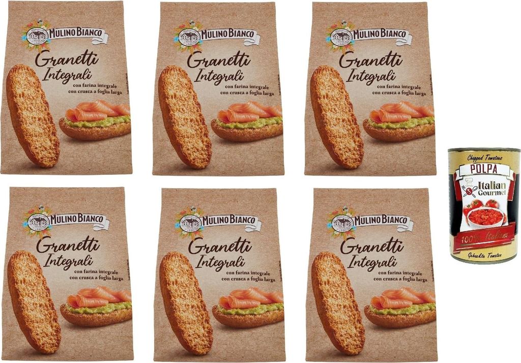 6x Mulino Bianco Crostini Granetti integrali Produktbild 