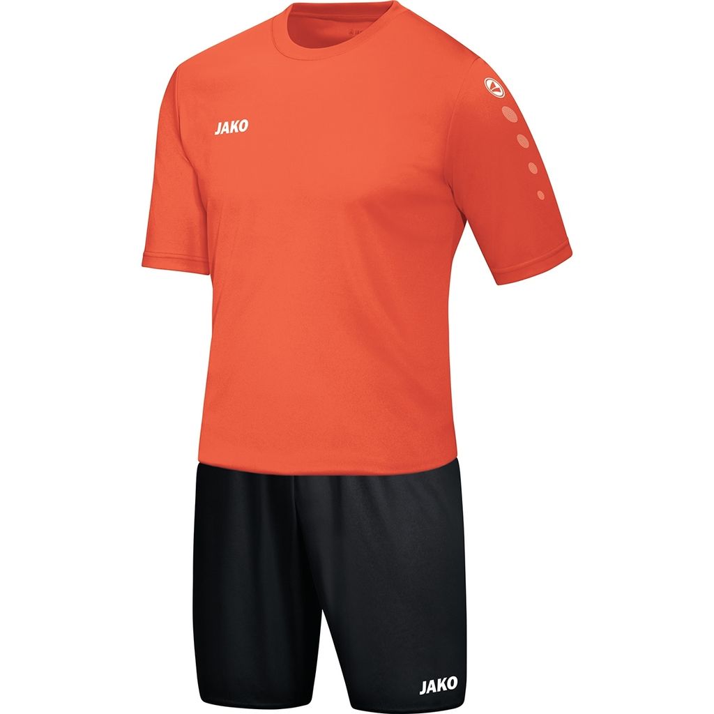 JAKO Herren Trikotset - 4400+4233, Farbe:flame, Größe:S