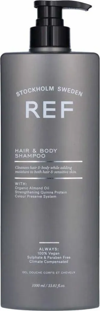 Shampooing REF 1000 ml cheveux et corps - Anti-dessèchement cutané