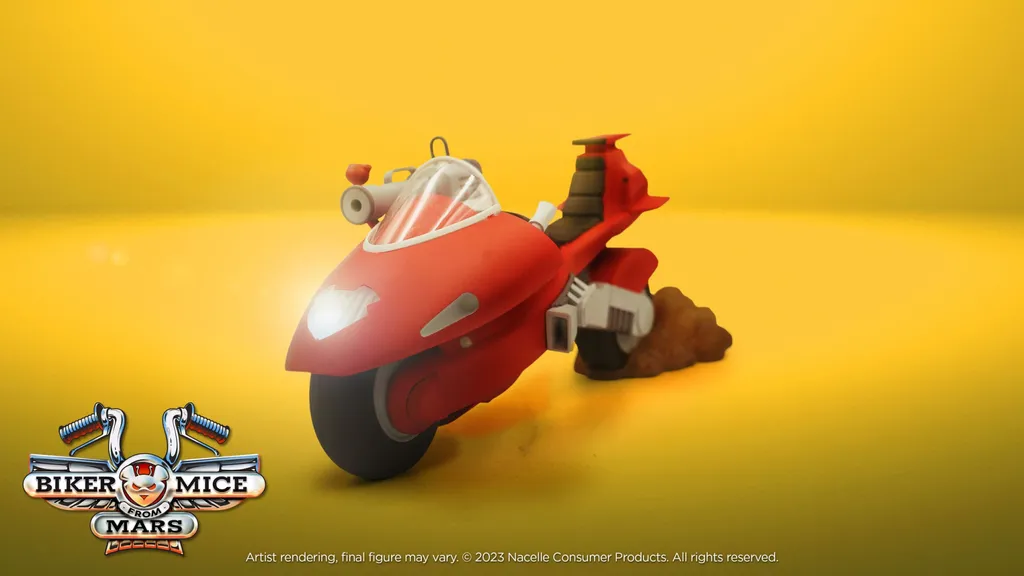 Moto de Combat Vinnie Biker Mice From Mars 25 cm pour Collectionneur Pro