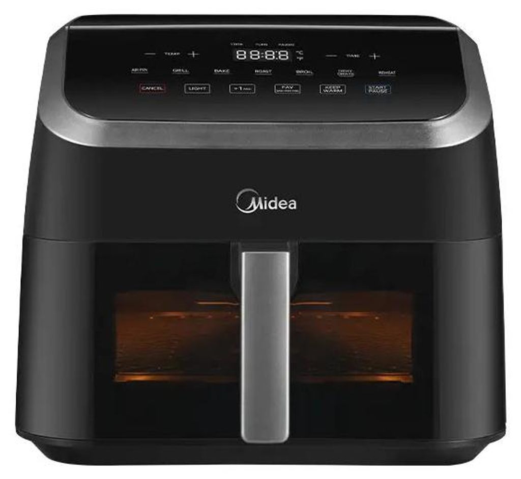 Midea MAD85000ADK, Heißluftfritteuse, 9 l, 40 °C, 200 °C, Produktbild 