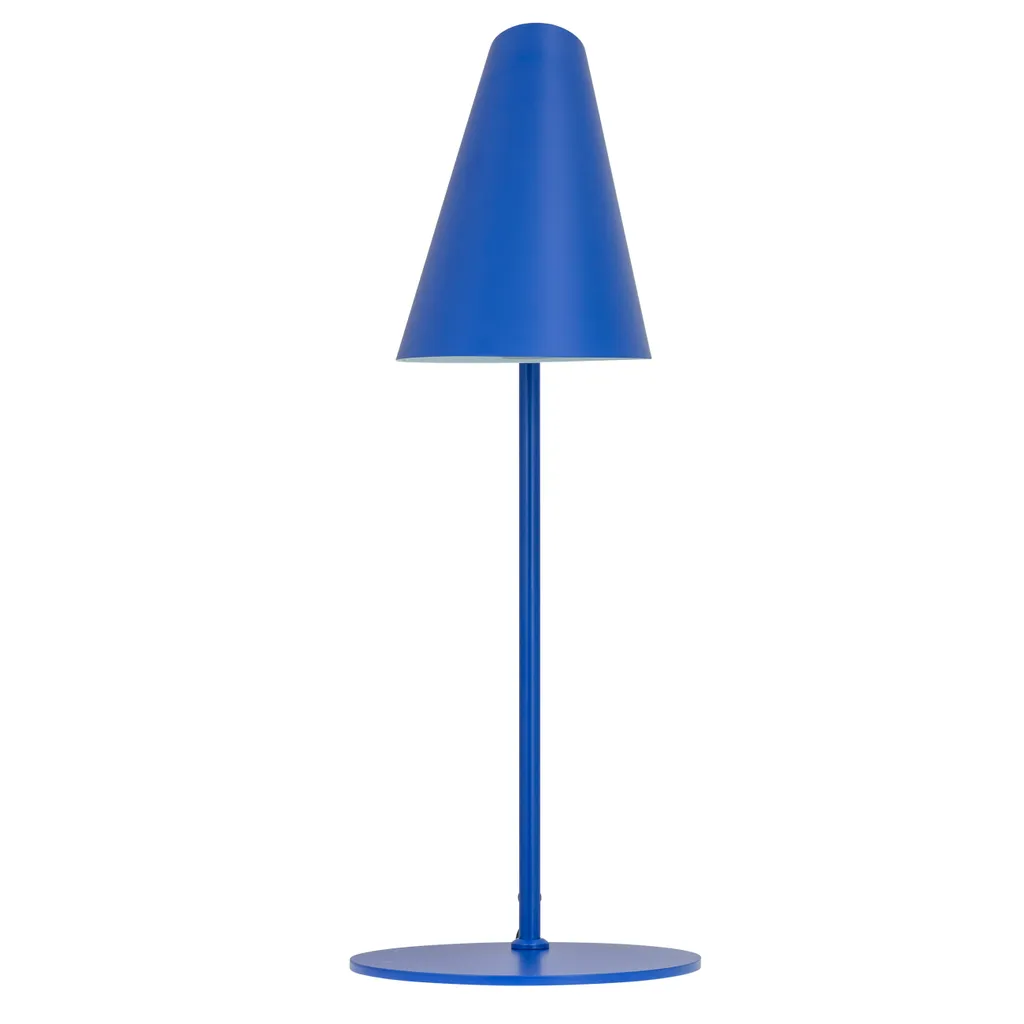 Lampe de lecture LED Cale bleu - Lampe de table et de chevet polyvalente