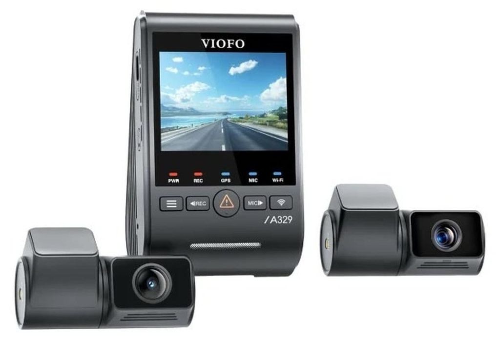 Wideorejestrator VIOFO A329T 3CH GPS Zdjęcie produktu 