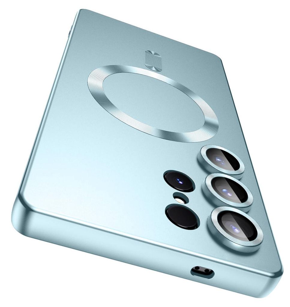 Magnetische Hülle für Samsung Galaxy S25 Ultra Matt Silikon Produktbild 
