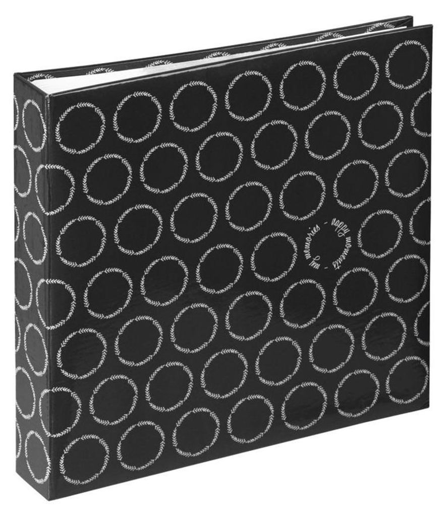 Hama Ivy album jumbo nero 30x30 80 pagine bianche 3834 Immagine del prodotto 