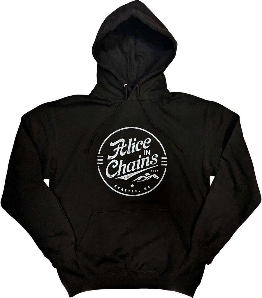 Alice In Chains - Mikina s kapucí pro muže/dámy Uni RO9775 Obrázek produktu 